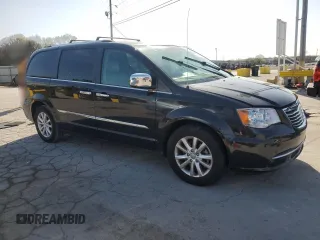 2015 Chrysler Town & Country Limited Platinum with VIN 2C4RC1GG7FR710843, listed as a Copart auction lot 51666645 with 0 mi miles and Clean Title. Bid and sale history available at carsss.com. Image 4.