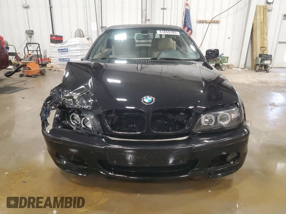 2006 BMW 3 Series 325Ci with VIN WBABW33416PX86590, listed as a Copart auction lot 41859105 with 111,978 mi miles and Non Repairable. Bid and sale history available at carsss.com. Image 5.