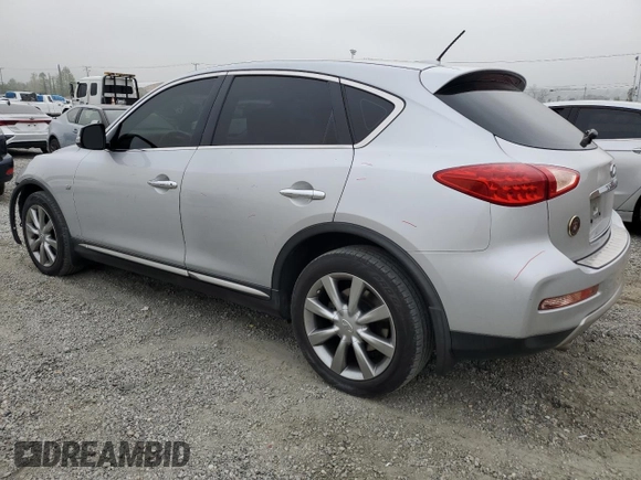 2017 Infiniti QX50 z VIN JN1BJ0RP8HM390309, wystawiony jako Copart lot #53119035 z przebiegiem 97 985 mil mil oraz Szkody całkowita. Historia ofert i sprzedaży dostępna na DreamBid. Obrazek 2.