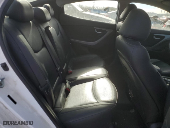 2015 Hyundai Elantra Limited with VIN 5NPDH4AE6FH579504, listed as a Copart auction lot 43042535 with 71,604 mi miles and Salvage Title. Bid and sale history available at carsss.com. Image 11.