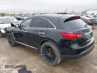 2016 Infiniti QX70 with VIN JN8CS1MU8GM672048, listed as a IAAI auction lot 41625197 with 94,317 mi miles and . Bid and sale history available at DreamBid. Image 3.