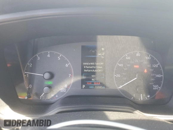 2024 Toyota Corolla Cross Hybrid S with VIN 7MUFBABG3RV043770, listed as a Copart auction lot 61007075 with 15,945 mi miles and Salvage title. Bid and sale history available at DreamBid. Image 9.