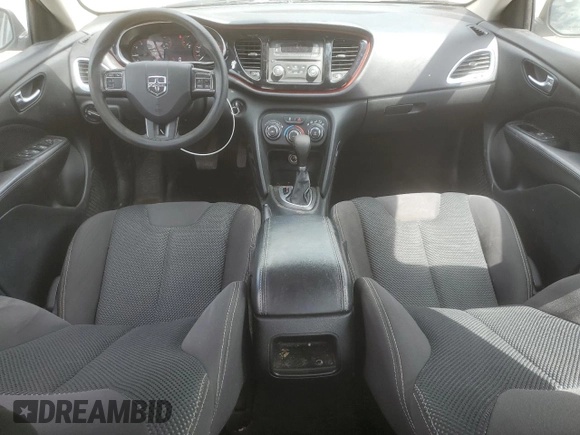 2015 Dodge Dart SXT with VIN 1C3CDFBBXFD380411, listed as a Copart auction lot 54571975 with 186,444 mi miles and Salvage title. Bid and sale history available at DreamBid. Image 8.