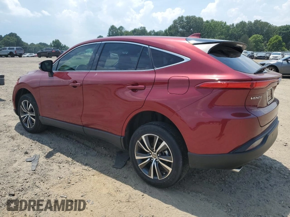 2022 Toyota Venza LE with VIN JTEAAAAH0NJ106165, listed as a Copart auction lot 61707314 with 37,786 mi miles and Salvage Title. Bid and sale history available at carsss.com. Image 2.