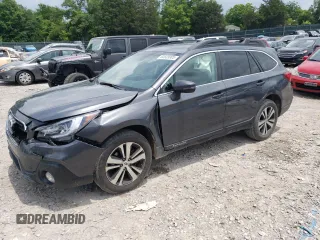 2018 Subaru Outback Limited with VIN 4S4BSENC2J3213109, listed as a Copart auction lot 60609905 with 32,899 mi miles and Salvage title. Bid and sale history available at DreamBid. Image 1.
