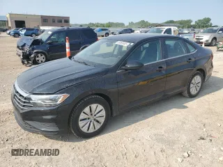 2019 Volkswagen Jetta S with VIN 3VWC57BU0KM162098, listed as a Copart auction lot 59089505 with 89,464 mi miles and Salvage title. Bid and sale history available at DreamBid. Image 1.