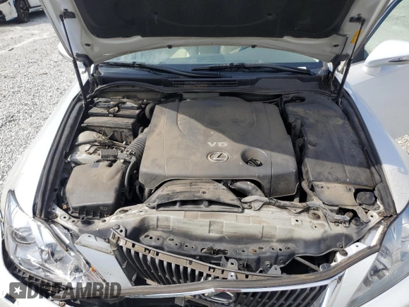 2009 Lexus IS 250 with VIN JTHCK262995034402, listed as a Copart auction lot 57380955 with 152,563 mi miles and Salvage title. Bid and sale history available at DreamBid. Image 11.