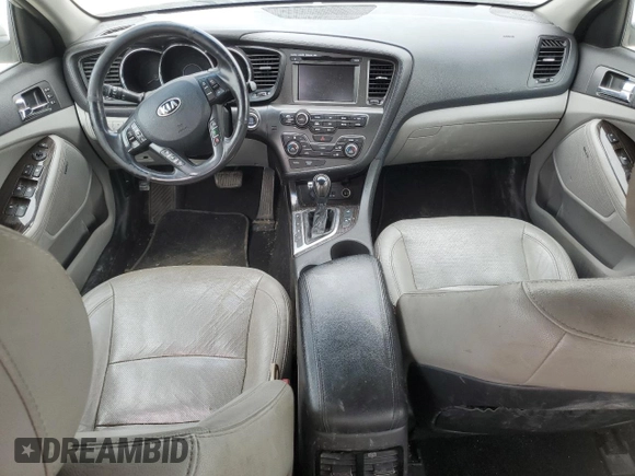 2013 Kia Optima EX z VIN 5XXGN4A78DG168475, wystawiony jako Copart lot #60784155 z przebiegiem Nie podano mil oraz Czysty tytuł • Clean title. Historia ofert i sprzedaży dostępna na DreamBid. Obrazek 8.