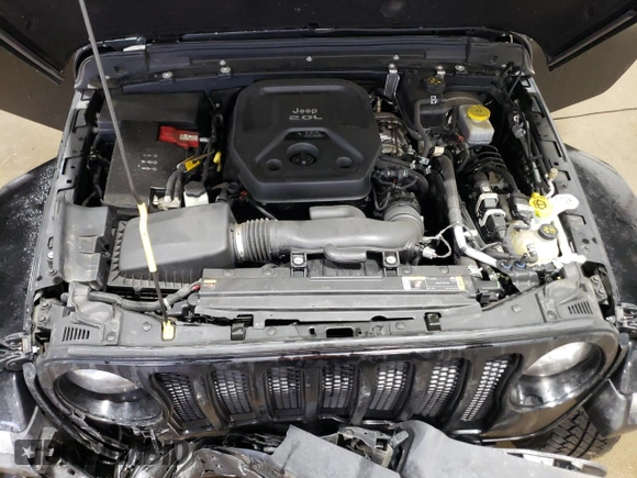 2021 Jeep Wrangler Unlimited Sahara Altitude с VIN 1C4HJXEN3MW796808, выставлен на аукционе Copart как лот 88975515 с пробегом 25 824 миль миль и Списание • Salvage title. История ставок и продаж доступна на DreamBid. Изображение 14.
