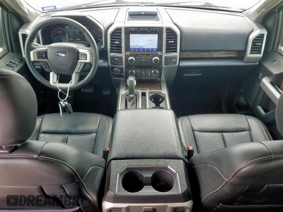 2020 Ford F-150 XL with VIN 1FTEW1C40LKE64326, listed as a Copart auction lot 63694335 with 42,376 mi miles and Salvage title. Bid and sale history available at DreamBid. Image 8.