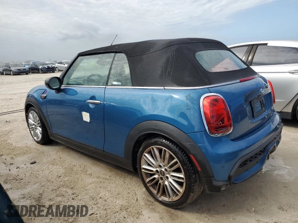 2022 MINI Convertible Cooper S z VIN WMW43DL03N3N64966, wystawiony jako Copart lot #74749364 z przebiegiem Nie podano mil oraz Nie do naprawy • Non repairable. Historia ofert i sprzedaży dostępna na DreamBid. Obrazek 2.