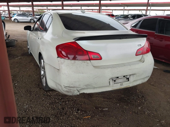 2008 Infiniti G35 Sedan Journey with VIN JNKBV61E38M201126, listed as a IAAI auction lot 41819223 with 1 mi miles. Bid and sale history available at carsss.com. Image 3.
