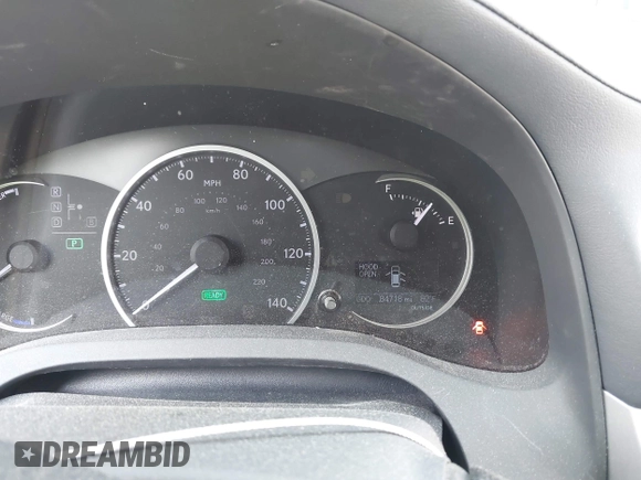 2011 Lexus CT 200h with VIN JTHKD5BH7B2004369, listed as a IAAI auction lot 42163533 with 84,718 mi miles and . Bid and sale history available at DreamBid. Image 7.