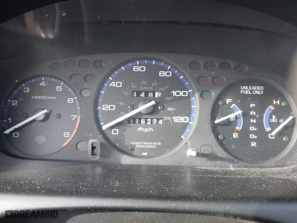 1998 Honda Civic EX with VIN 1HGEJ8249WL047196, listed as a IAAI auction lot 41713267 with 116,274 mi miles. Bid and sale history available at carsss.com. Image 7.