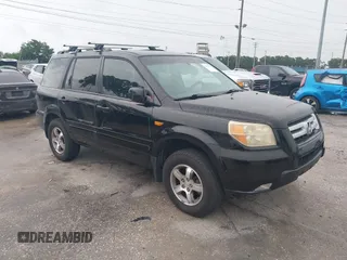 2007 Honda Pilot EX-L with VIN 5FNYF28577B028130, listed as a IAAI auction lot 42434714 with 179,299 mi miles and . Bid and sale history available at DreamBid. Image 1.