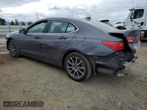 2018 Acura TLX with VIN 19UUB2F32JA010096, listed as a Copart auction lot 54727405 with 64,240 mi miles and Salvage Title. Bid and sale history available at carsss.com. Image 2.