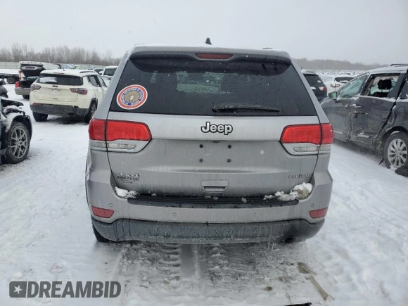 2017 Jeep Grand Cherokee Laredo with VIN 1C4RJFAG9HC726565, listed as a Copart auction lot 45647785 with 155,027 mi miles and Clean Title. Bid and sale history available at carsss.com. Image 6.