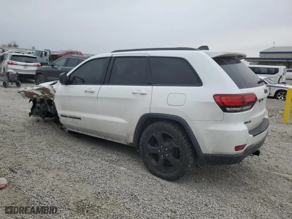 2018 Jeep Grand Cherokee Laredo E with VIN 1C4RJFAGXJC383660, listed as a Copart auction lot 47542415 with 145,585 mi miles and Salvage Title. Bid and sale history available at carsss.com. Image 2.