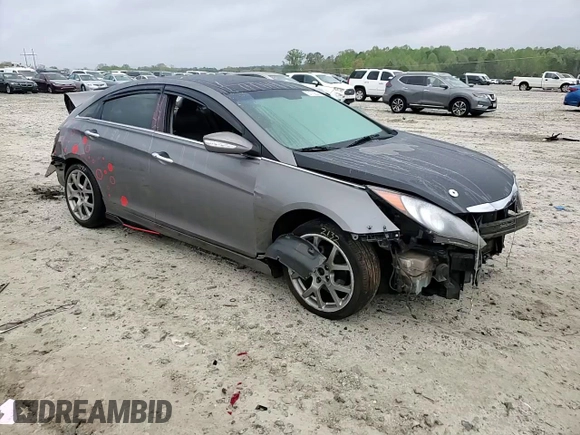 2012 Hyundai Sonata Limited with VIN 5NPEC4ACXCH350420, listed as a Copart auction lot 51709535 with 268,809 mi miles and Salvage Title. Bid and sale history available at carsss.com. Image 10.