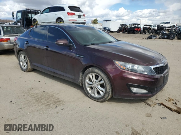 2012 Kia Optima EX with VIN 5XXGN4A74CG037395, listed as a Copart auction lot 49494385 with 124,661 mi miles and Salvage Title. Bid and sale history available at carsss.com. Image 4.