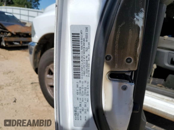 2016 Ram 2500 Tradesman with VIN 3C6UR4CJ3GG333180, listed as a Copart auction lot 74063124 with Not provided miles and Salvage title. Bid and sale history available at DreamBid. Image 12.