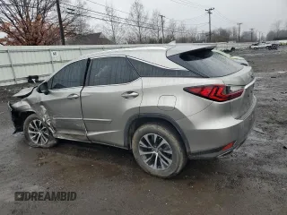 2022 Lexus RX 350 with VIN 2T2HZMDA6NC341012, listed as a Copart auction lot 48052795 with 45,241 mi miles and Salvage Title. Bid and sale history available at DreamBid. Image 2.