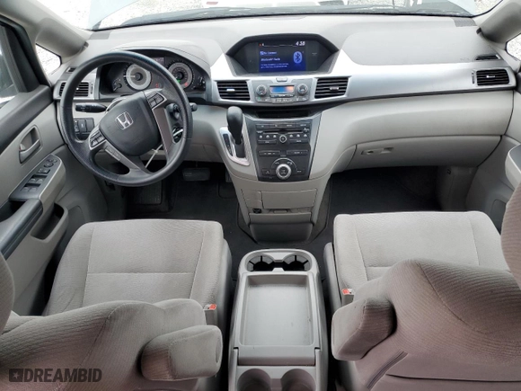 2012 Honda Odyssey EX with VIN 5FNRL5H42CB106894, listed as a Copart auction lot 50588125 with 153,776 mi miles and Salvage Title. Bid and sale history available at carsss.com. Image 8.
