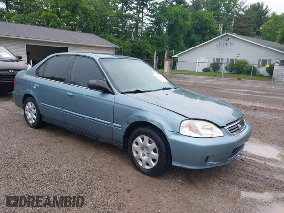 2000 Honda Civic VP z VIN 2HGEJ6612YH575604, wystawiony jako IAAI lot #42395535 z przebiegiem 164 185 mil mil oraz . Historia ofert i sprzedaży dostępna na DreamBid. Obrazek 1.