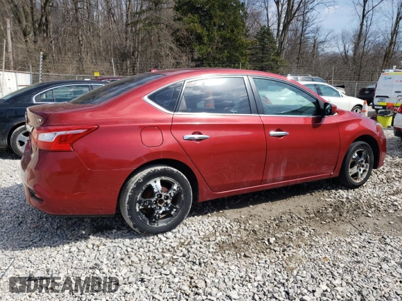 2017 Nissan Sentra SV with VIN 3N1AB7APXHL653732, listed as a Copart auction lot 48372865 with 109,539 mi miles and Clean Title. Bid and sale history available at carsss.com. Image 3.