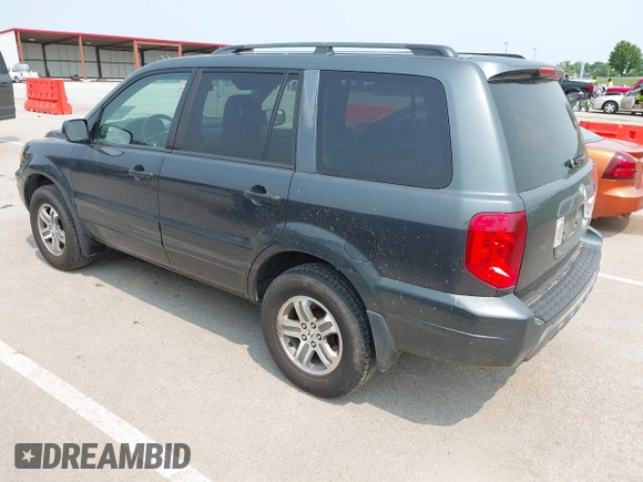 2003 Honda Pilot EX z VIN 2HKYF18573H616406, wystawiony jako IAAI lot #42363152 z przebiegiem 323 672 mil mil oraz . Historia ofert i sprzedaży dostępna na DreamBid. Obrazek 3.