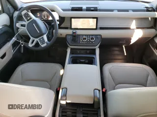2024 Land Rover Defender S with VIN SALEJ7EU0R2275367, listed as a Copart auction lot 85565334 with 9,260 mi miles and Salvage title. Bid and sale history available at DreamBid. Image 8.