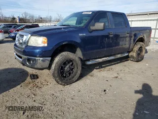 2008 Ford F-150 XL with VIN 1FTRW14W28FB58584, listed as a Copart auction lot 46130185 with 206,861 mi miles and Salvage Title. Bid and sale history available at carsss.com. Image 1.