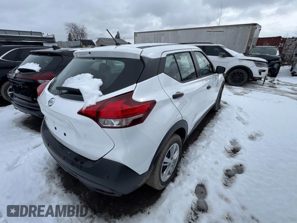 2020 Nissan Kicks S z VIN 3N1CP5BV6LL552157, wystawiony jako Copart lot #50722815 z przebiegiem 150 701 mil mil oraz Szkoda całkowita • Salvage title. Historia ofert i sprzedaży dostępna na DreamBid. Obrazek 4.