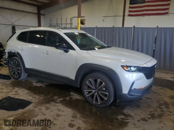 2024 Mazda CX-50 S Premium Plus with VIN 7MMVABEM0RN240515, listed as a Copart auction lot 62288725 with 9,190 mi miles and Salvage title. Bid and sale history available at DreamBid. Image 4.