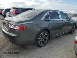 2017 Lincoln Continental Select with VIN 1LN6L9SP9H5609114, listed as a Copart auction lot 75826794 with 21,770 mi miles and Salvage Title. Bid and sale history available at carsss.com. Image 3.