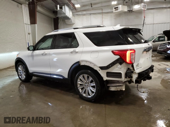 2021 Ford Explorer Limited z VIN 1FMSK8FH7MGA24223, wystawiony jako Copart lot #54888985 z przebiegiem 72 522 mil mil oraz Szkoda całkowita • Salvage title. Historia ofert i sprzedaży dostępna na DreamBid. Obrazek 2.