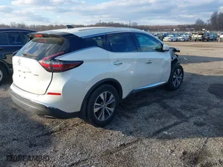 2022 Nissan Murano S with VIN 5N1AZ2ASXNC123862, listed as a IAAI auction lot 41009648 with 49,747 mi miles. Bid and sale history available at carsss.com. Image 4.