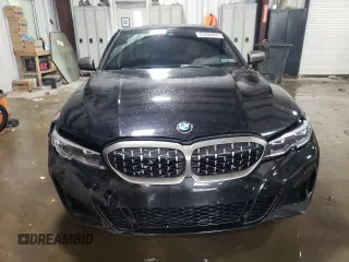 2022 BMW 3 Series M340i xDrive with VIN 3MW5U9J00N8C32315, listed as a Copart auction lot 72268484 with 37,081 mi miles and Salvage Title. Bid and sale history available at carsss.com. Image 5.