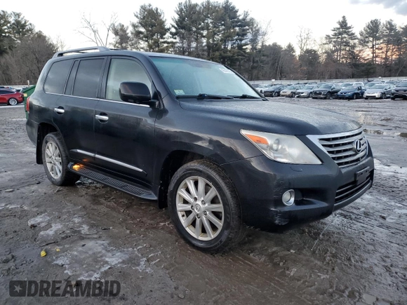 2011 Lexus LX 570 with VIN JTJHY7AXXB4083008, listed as a Copart auction lot 43342075 with 373,162 mi miles and Clean Title. Bid and sale history available at DreamBid. Image 4.