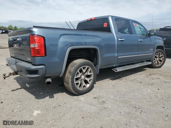 2014 GMC Sierra 1500 SLE with VIN 3GTU2UEC7EG487562, listed as a Copart auction lot 53556445 with 194,015 mi miles and Clean Title. Bid and sale history available at carsss.com. Image 3.