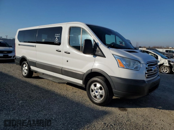 2017 Ford Transit XL with VIN 1FBZX2YM3HKA57609, listed as a Copart auction lot 42268755 with 187,823 mi miles and Salvage Title. Bid and sale history available at DreamBid. Image 4.