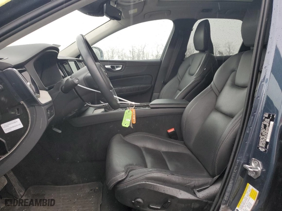 2021 Volvo XC60 Inscription with VIN YV4102RL1M1886615, listed as a Copart auction lot 46602505 with 35,260 mi miles and Salvage Title. Bid and sale history available at carsss.com. Image 7.