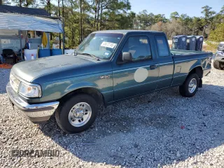 1997 Ford Ranger XLT with VIN 1FTCR14X0VTA13529, listed as a Copart auction lot 45672745 with 105,936 mi miles and Clean Title. Bid and sale history available at carsss.com. Image 1.