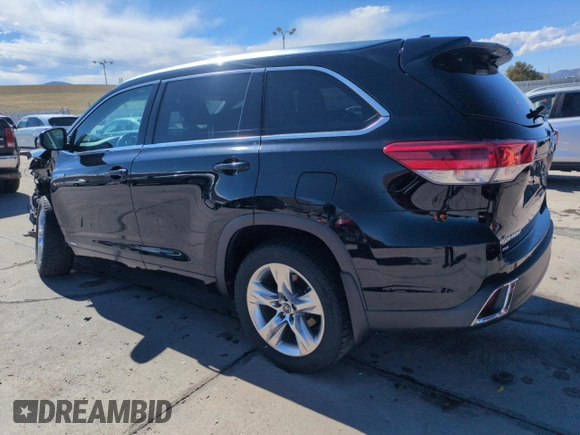 2018 Toyota Highlander Hybrid Limited с VIN 5TDDGRFH7JS037916, выставлен на аукционе Copart как лот 50567695 с пробегом 96 677 миль миль и Списание • Salvage title. История ставок и продаж доступна на DreamBid. Изображение 2.