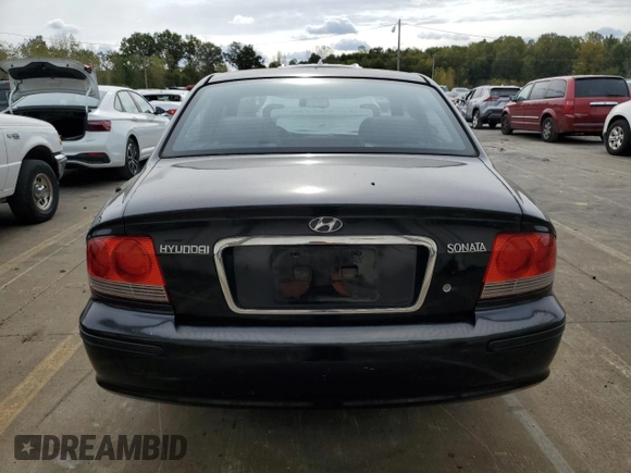 2004 Hyundai Sonata with VIN KMHWF25S24A969552, listed as a Copart auction lot 76101794 with 136,255 mi miles and Salvage Title. Bid and sale history available at carsss.com. Image 6.