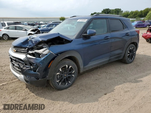 2021 Chevrolet TrailBlazer LT with VIN KL79MPSL4MB033957, listed as a Copart auction lot 69765084 with 119,541 mi miles and Non Repairable. Bid and sale history available at DreamBid. Image 1.