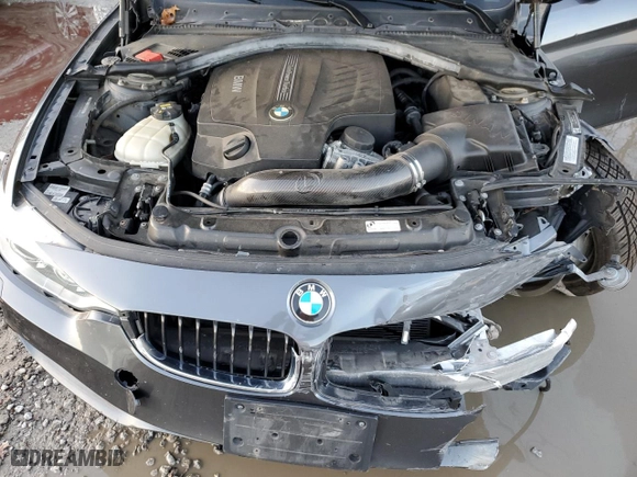 2015 BMW 4 Series 435i xDrive with VIN WBA3R5C59FK372311, listed as a Copart auction lot 78365794 with 84,989 mi miles and Salvage Title. Bid and sale history available at carsss.com. Image 11.