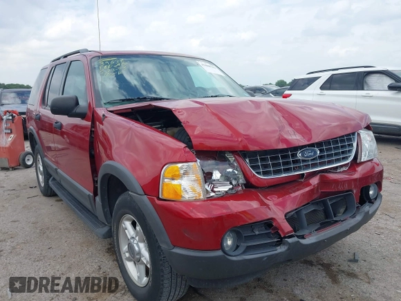 2003 Ford Explorer XLT with VIN 1FMZU63K43UA13760, listed as a IAAI auction lot 42408783 with 60,996 mi miles and . Bid and sale history available at DreamBid. Image 1.