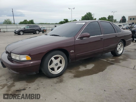 1996 Chevrolet Caprice 1SA Special Value with VIN 1G1BL52P7TR169402, listed as a Copart auction lot 58929695 with 152,433 mi miles and Clean title. Bid and sale history available at DreamBid. Image 1.