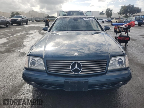 1999 Mercedes-Benz SL 500 with VIN WDBFA68F7XF177749, listed as a Copart auction lot 51460545 with 140,028 mi miles and Clean title. Bid and sale history available at DreamBid. Image 5.